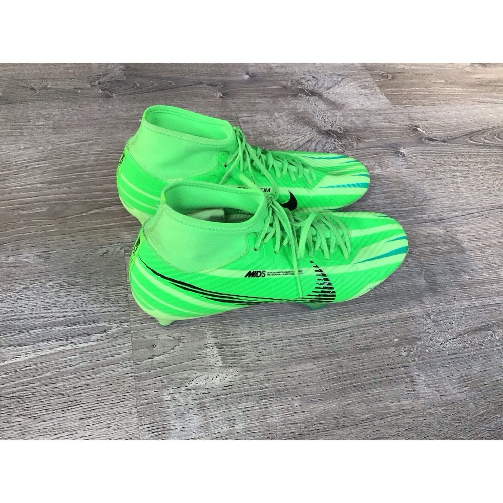 Nike Mens 9 Zoom Mercurial Superfly 9 Academy Mds Fg/Mg Green [FJ7190-300]